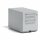 Rollcontainer Note™ mit Griff, 1 Universalschublade, 1 HR-Schublade, Farbe lichtgrau