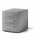 Rollcontainer Note™ mit Griff, 3 Universalschubladen, Farbe silber