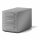 Rollcontainer Note™ mit Griff, 3 Universalschubladen, Farbe silber