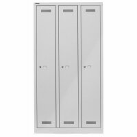 Bisley MonoBloc™ Garderobenschrank, 3 Abteile, je 1...