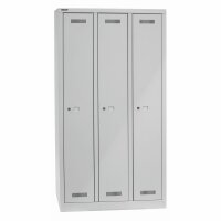Bisley MonoBloc™ Garderobenschrank, 3 Abteile, je 1...