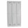 Bisley MonoBloc™ Garderobenschrank, 3 Abteile, je 1 Fach, Farbe lichtgrau