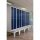 Bisley MonoBloc™ Garderobenschrank, 3 Abteile, je 1 Fach, Farbe lichtgrau