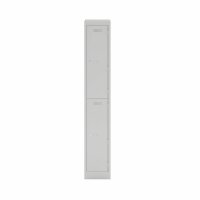 Primary Locker, 2 Abteile, je 1 Fach, Farbe lichtgrau