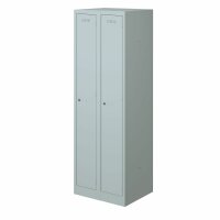 Primary Locker, 3 Abteile, je 1 Fach, Farbe lichtgrau