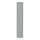Bisley Garderobenschrank Office, 1 Abteil, 1 Fach, T 305 mm, Farbe silber