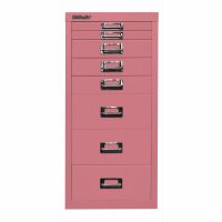 Bisley MultiDrawer™, 29er Serie, DIN A4, 8 Schubladen, Farbe pink