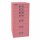 Bisley MultiDrawer™, 29er Serie, DIN A4, 8 Schubladen, Farbe pink