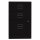 Beistellschrank PFA, 2 Universalschubladen, 1 HR-Schublade, Farbe schwarz