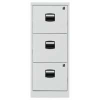 Hängeregistraturschrank PFA, 3 HR-Schubladen, Farbe lichtgrau