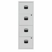 Hängeregistraturschrank PFA, 4 HR-Schubladen, Farbe lichtgrau