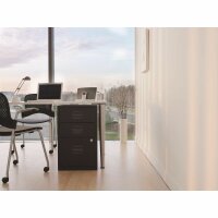Beistellschrank PFA, 4 Universalschubladen, Farbe verkehrsweiß