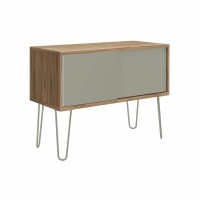 MultiRange Sideboard, Nussbaum, Schiebetüren aus...