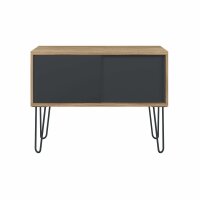 MultiRange Sideboard, Nussbaum, Schiebetüren aus...