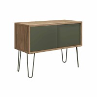 MultiRange Sideboard, Nussbaum, Schiebetüren aus...