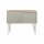 MultiRange Sideboard, natürliche Eiche, Schiebetüren aus Stahl, 4 Stahlfüße, Maße: H 752 x B 1000 x T 450 mm, Farbe: natürliche Eiche/lichtgrau