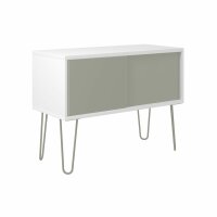 MultiRange Sideboard, weiß, Schiebetüren aus...