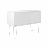 MultiRange Sideboard, weiß, Schiebetüren aus...