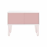 MultiRange Sideboard, weiß, Schiebetüren aus...