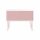 MultiRange Sideboard, weiß, Schiebetüren aus Stahl, 4 Stahlfüße, Maße: H 752 x B 1000 x T 450 mm, Farbe: weiß/pastellpink