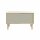 Poise Sideboard, Plywood, Schiebetüren in lichtgrau, 4 Füße aus Eiche, H 621 x B 1000 x 450 mm