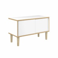 Poise Sideboard, Plywood, Schiebetüren in...