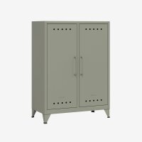 Bisley Fern Middle Sideboard, mit zwei festen...