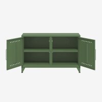 Bisley Fern Cabby Sideboard, mit einem festen Fachboden, 725x1140x400mm (HxBxT), 623 olivgrün