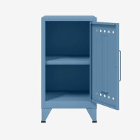 Bisley Fern Mini Ablageschrank, rechtsseitig öffnend, 725x380x400mm (HxBxT), 605 blau