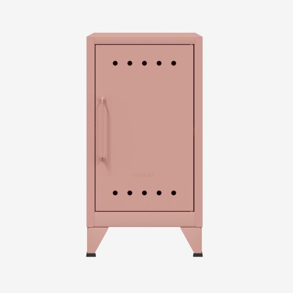 Bisley Fern Mini Ablageschrank, rechtsseitig öffnend, 725x380x400mm (HxBxT), 620 pastellpink
