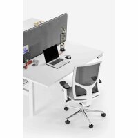 Bürodrehstuhl ZED, netzbespannte Rückenlehne,...