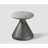 Hocker Fungus mit einem drehbaren, gepolsterten Sitz