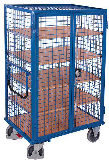 VARIOfit Etagenwagen fest verschweißt, 1315x830x1810 mm (BxTxH)