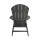 Adirondack Gartenstuhl dunkelgrau – wetterfest & stabil | Freizeitstuhl, Liegestuhl & Sonnenstuhl für Balkon, Terrasse & Garten