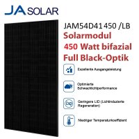 JA Solar JAM54D41-450/LB 450W Solarpanel FULL BLACK,...
