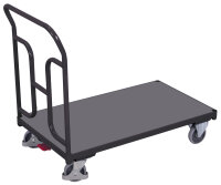 VARIOfit Schiebebügelwagen mit gebogenen Rohren,...
