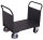 VARIOfit Doppel-Stirnwandwagen mit Siebdruckplatte, 1195 x 700 x 1015 mm (BxTxH)