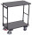 VARIOfit Klappbügelwagen mit 2 Etagen, 905 x 450 x 965  mm (BxTxH)