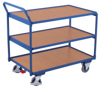 VARIOfit Tischwagen mit 3 Ladeflächen, 1325 x 825 x...