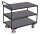 VARIOfit Tischwagen mit 3 Ladeflächen, 1325 x 825 x 1010 mm (BxTxH)