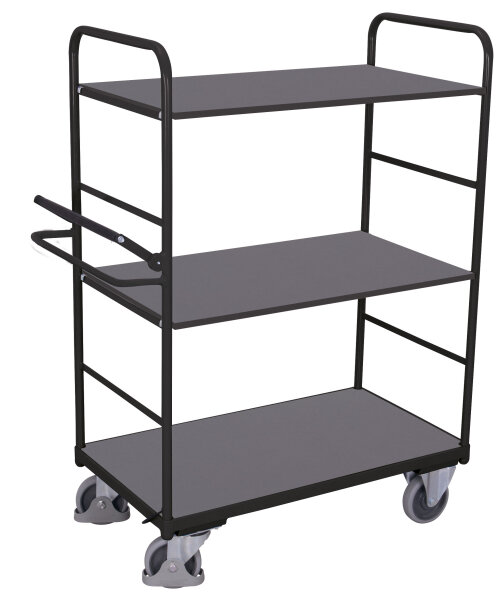 VARIOfit Etagenwagen hoch mit Totmannbremse, 1195 x 600 x 1530 mm (BxTxH)