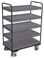 VARIOfit Etagenwagen hoch, 1260 x 800 x 1530 mm (BxTxH)