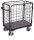 VARIOfit Paket-Vierwandwagen niedrig, 1040 x 540 x 1180 mm (BxTxH)
