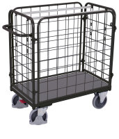 VARIOfit Paket-Vierwandwagen niedrig, 1390 x 840 x 1220...