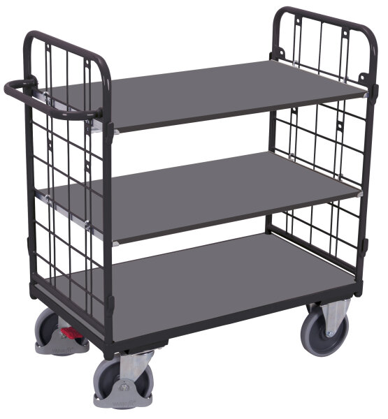 VARIOfit Etagenwagen niedrig, 1035 x 520 x 1180 mm (BxTxH)