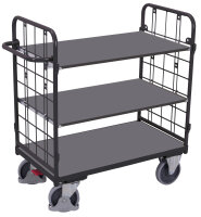 VARIOfit Etagenwagen niedrig, 1035 x 520 x 1180 mm (BxTxH)