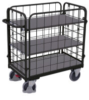 VARIOfit Etagenwagen niedrig, 1190 x 640 x 1220 mm (BxTxH)
