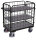 VARIOfit Etagenwagen niedrig, 1390 x 840 x 1220 mm (BxTxH)