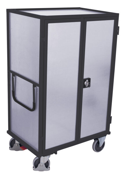 VARIOfit Etagenwagen fest verschweißt, 1315 x 830 x 1810 mm (BxTxH)