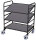 VARIOfit Eurokastenwagen mit 3 Holzböden, 935 x 665 x 1125 mm  (BxTxH)